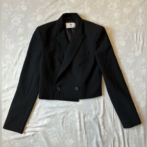 Babaton | Cropped Blazer XXS